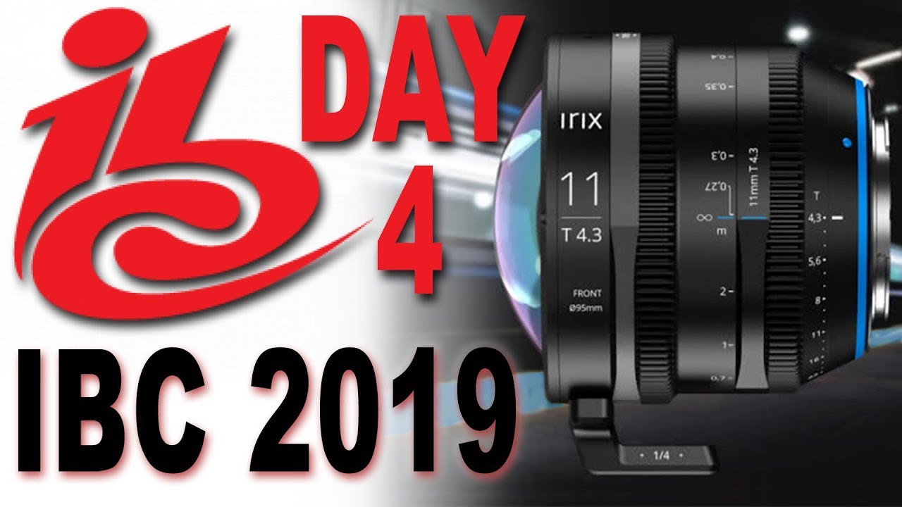 IBC 2019 | Day 4 | Manfrotto, Inovativ, Irix, & Smallrig