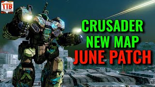 June Patch Notes - Crusader Mech, Vitric Station map! - MWO News - Mechwarrior Online 2022