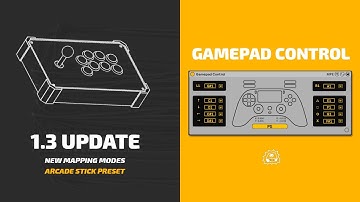 Gamepad Control 1.3 Update - New Trigger Note Mode & Arcade Stick Preset  | Side Brain