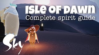 Sky Cotl - Isle of Dawn - All Spirits Complete Guide | Noob Mode