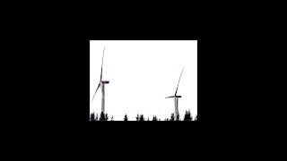 Naturbeobachtung Zwei Windräder westlich von Frohnhausen April 2024
