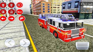Indonesia real fire truck driving simulator mod apk Android latest game screenshot 2