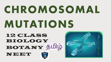 Chromosomal Mutations in Tamil |  Chromosomal Basis of Inheritance | Botany I Class 12 | TNSCERT