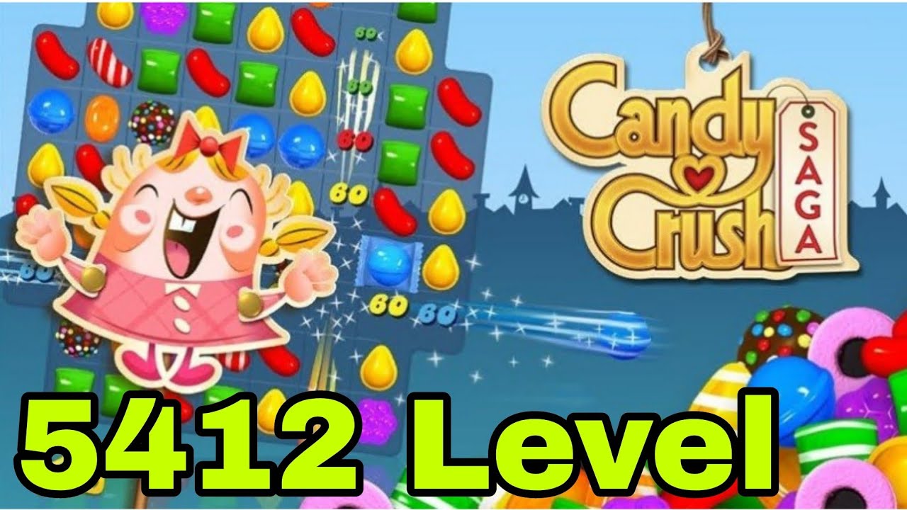 candy candy です Candy Crush Saga 5412 Level Complete #candy #gamers #gamerszone
