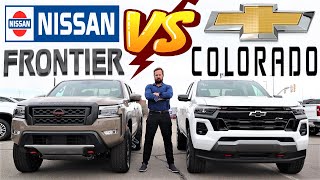 2023 Nissan Frontier VS 2023 Chevy Colorado: The Two Best MidSized Trucks Face Off!
