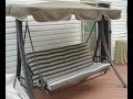 Outdoor Swing Cushions And Canopy