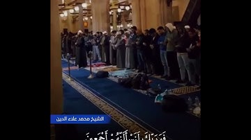 ما تيسر من آخر سورة الحجر برواية ورش عن نافع للشيخ محمد علاء الدين