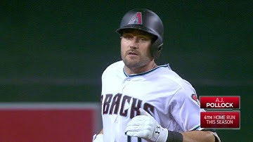 WSH@ARI: Pollock makes it back-to-back homers in 1st