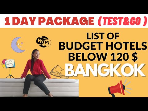 List of Budget Hotel in Bangkok below 120 USS