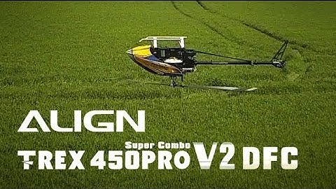 T-rex 450 PRO V2 DFC Flight #264 GoPro Hero 3 Black