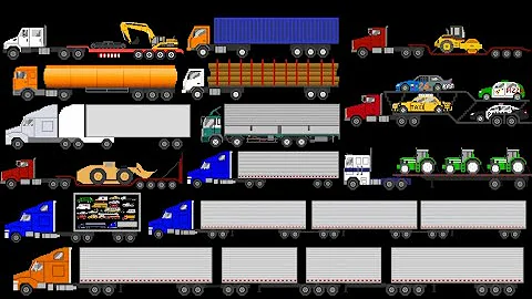 Tractor trailer exclusive the kids' picture show