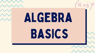 Algebra Basics: Introduction to conventions and sign rules