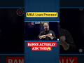 MBA Education Loan Process 💯 How to Get Loan For IIM & TOP B-Schools #loan #iim #bank #mba #pw