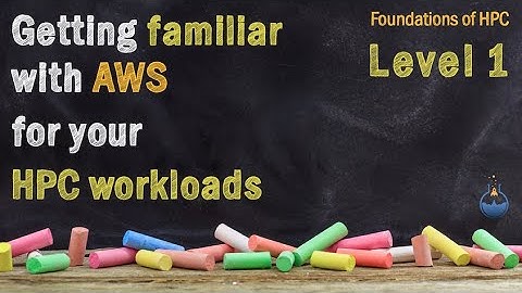 Intro to AWS for HPC People - Tech Short Foundations Level 1
