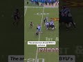 JINX! BYU Defense crumbles immediately after announcer shouts them out 😂 #football #cfb #college