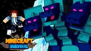 Minecraft Survival #37 - MANDAMOS A HYDRA PRA A LUA !!