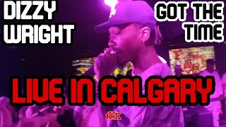 Dizzy Wright - "Got the Time" Live in Calgary | HHX Net Worth
