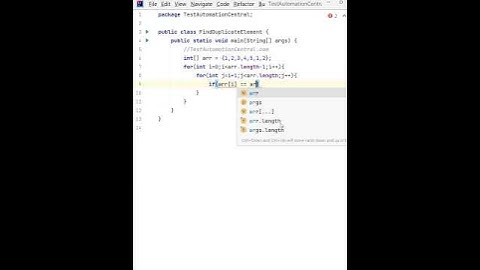 How to Find Duplicate Elements in an Array - Java Program | Java Interview Question and Answer #java