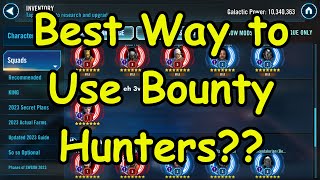 How to Use Bounty Hunters - When to Switch Leads and Why?