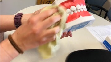 ASMR fast & aggressive cleaning/wiping of office space & different objects (no talking)