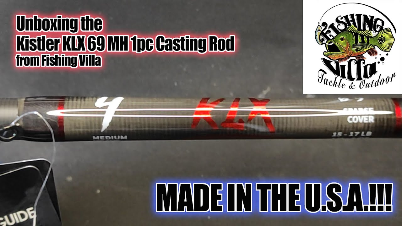Unboxing the Kistler KLX 69MH 1pc Casting Rod I Baitcasting Rod 