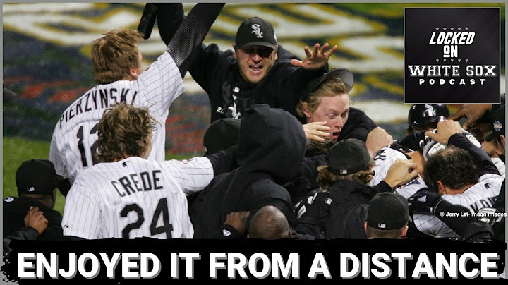 What it was like following the White Sox's MAGICAL 2005 season while living outside of Chicago