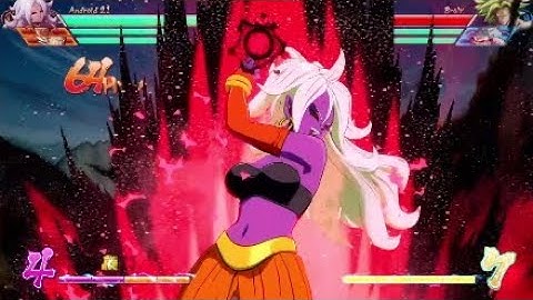 Dragon Ball FigherZ - Android 21 Touch of Death combo