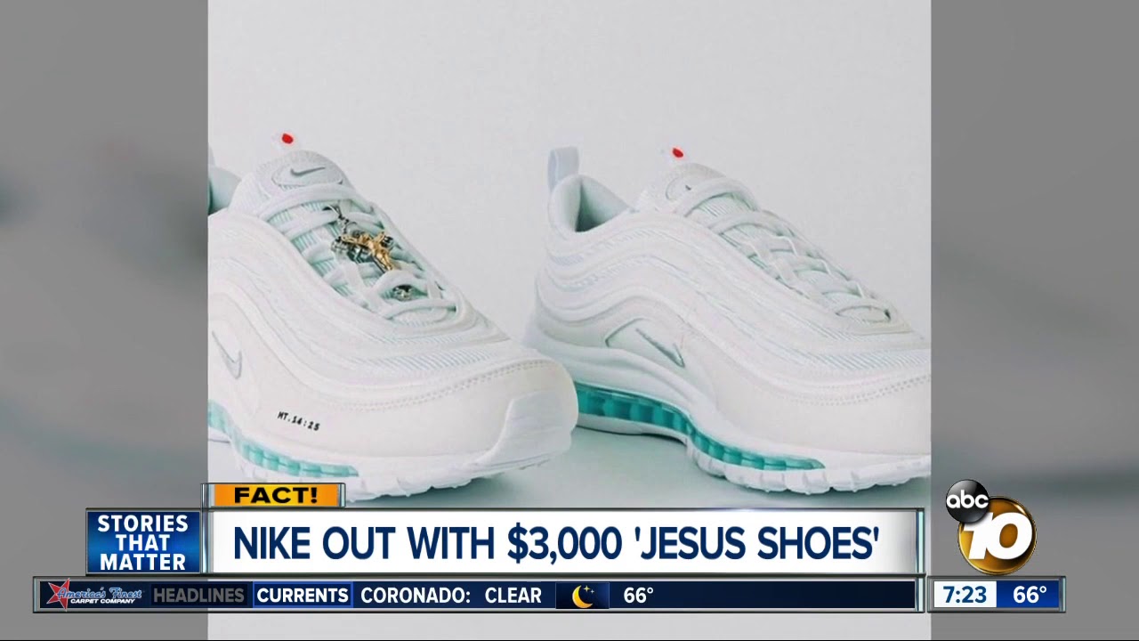 Nike out with $3,000 'Jesus Shoes 
