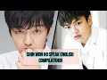 Cross Gene Shin Won Ho Speak English Compilation