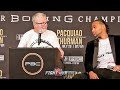 DAMN! FREDDIE ROACH TELLS KEITH THURMAN TO HIS FACE "MANNY IS GONNA DESTROY YOU!"