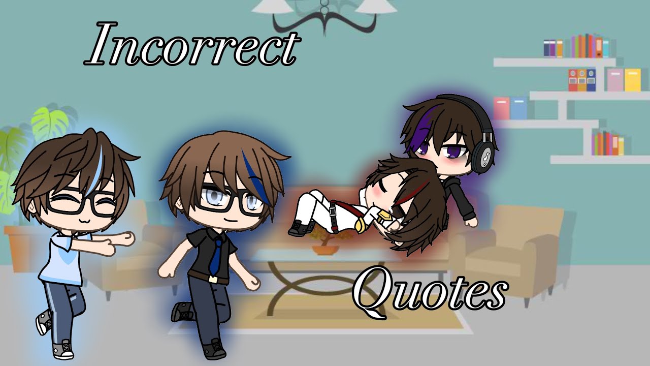 Sander sides Incorrect quotes part 7 llgacha lifell