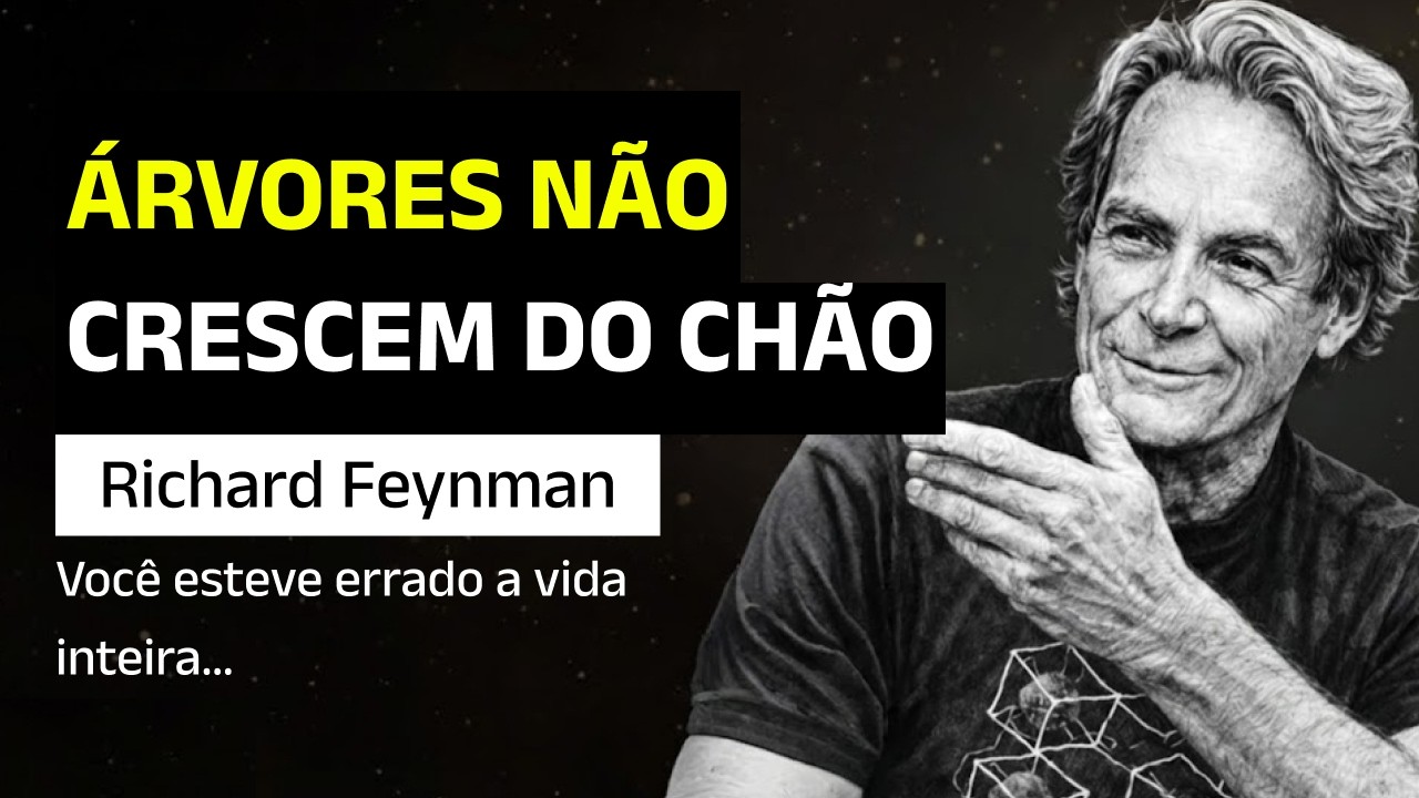Árvores NÃO Crescem do Chão (Não é o que você pensa) | Feynman Explica o porquê