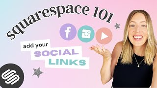 Add Social Media Icons to Your Squarespace Site - easy step by step! Profile
