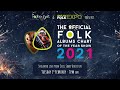 Official folk albums chart of the year show