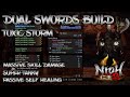 Nioh 2 - Dual Swords Build - Toxic Storm