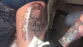 Back thigh Tattoo