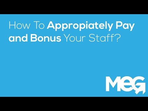 Cara tepat membayar dan bonus staf Anda