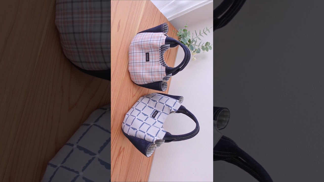 Triple Compartment Tote Bag #sewing #sewingtutorial #bag