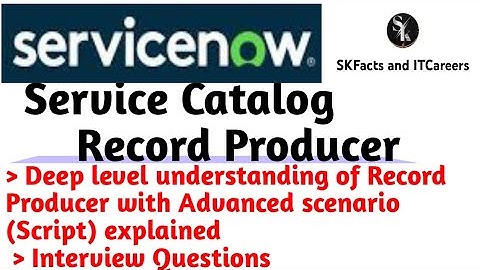 Record Producer || Servicenow Record Producer || #servicenow