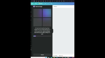 Making Text to Images in Canva #canvatutorial #canva #ai #texttoimage