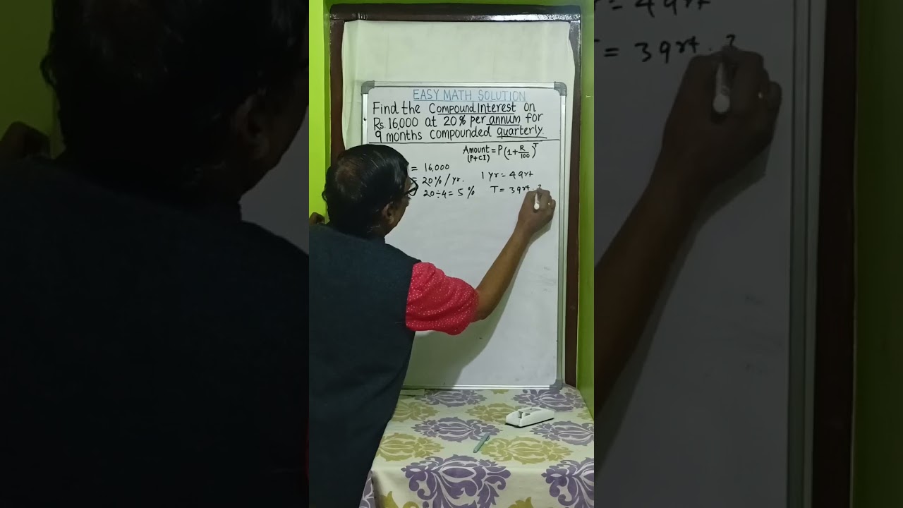 Compound Interest Tricks || Easy Math Solution || 