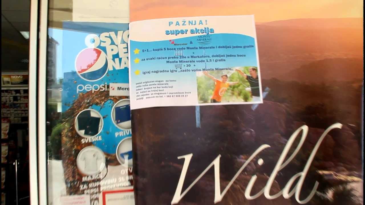 Mercator. Летняя акция Monte Minerale