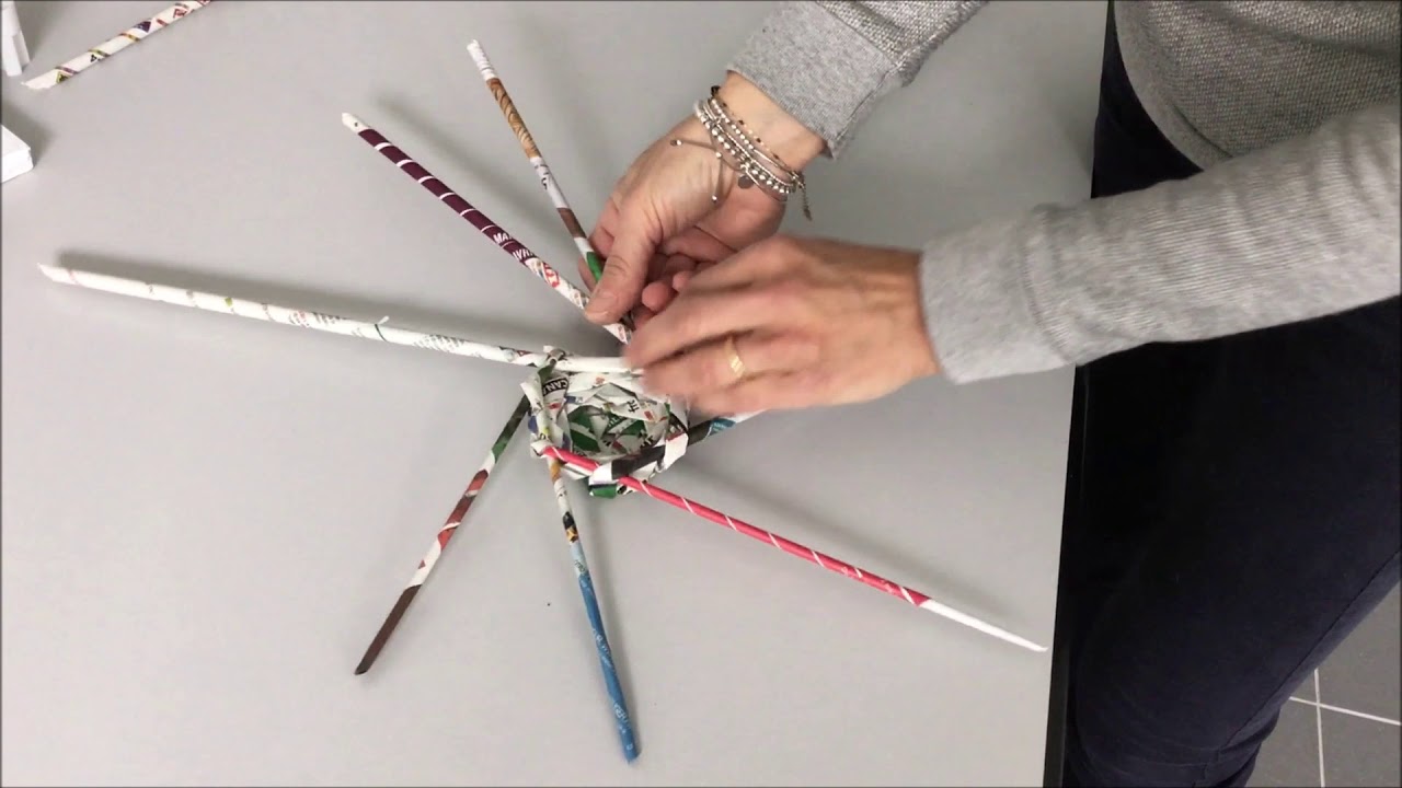 TUTO FLE Panier tressé Mai 2019