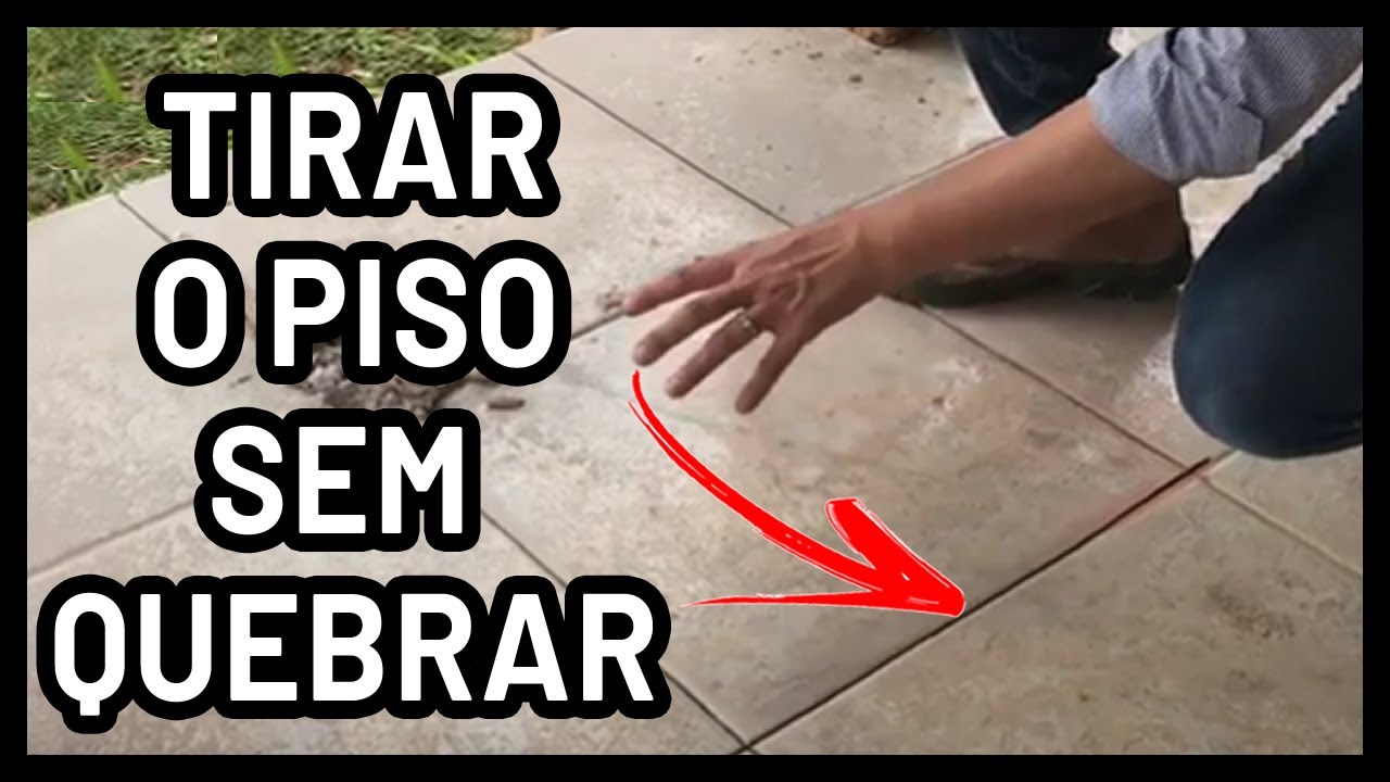 Pedreiro tem IDEIA de Gênio para retirar PISO sem QUEBRAR