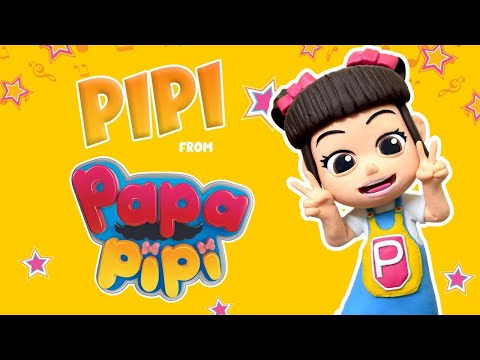 Pipi Zola | Papa Pipi | MONSTA | Seni Tanah Liat / Polymer Clay