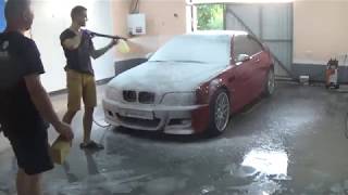 Чистка сора на лаке и полировка BMW M3