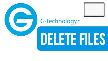 How do I Delete Files from my G-Technology External Hard Drive? MacBook, iMac, Mac mini, Mac Pro