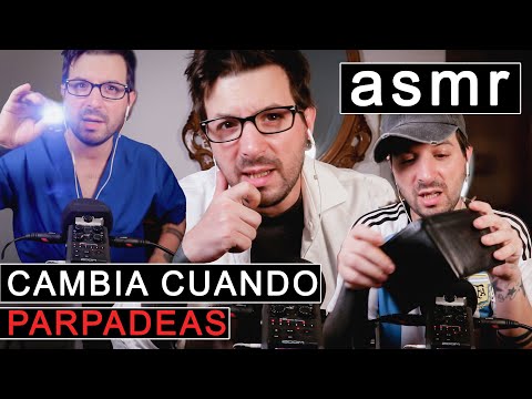 ASMR que CAMBIA cuando PARPADEAS