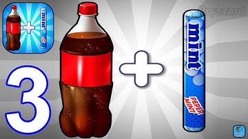 Drop and Explode: Soda Geyser Coca Cola & Mentos - Gameplay Walkthrough Part 3 Airplane (Android)