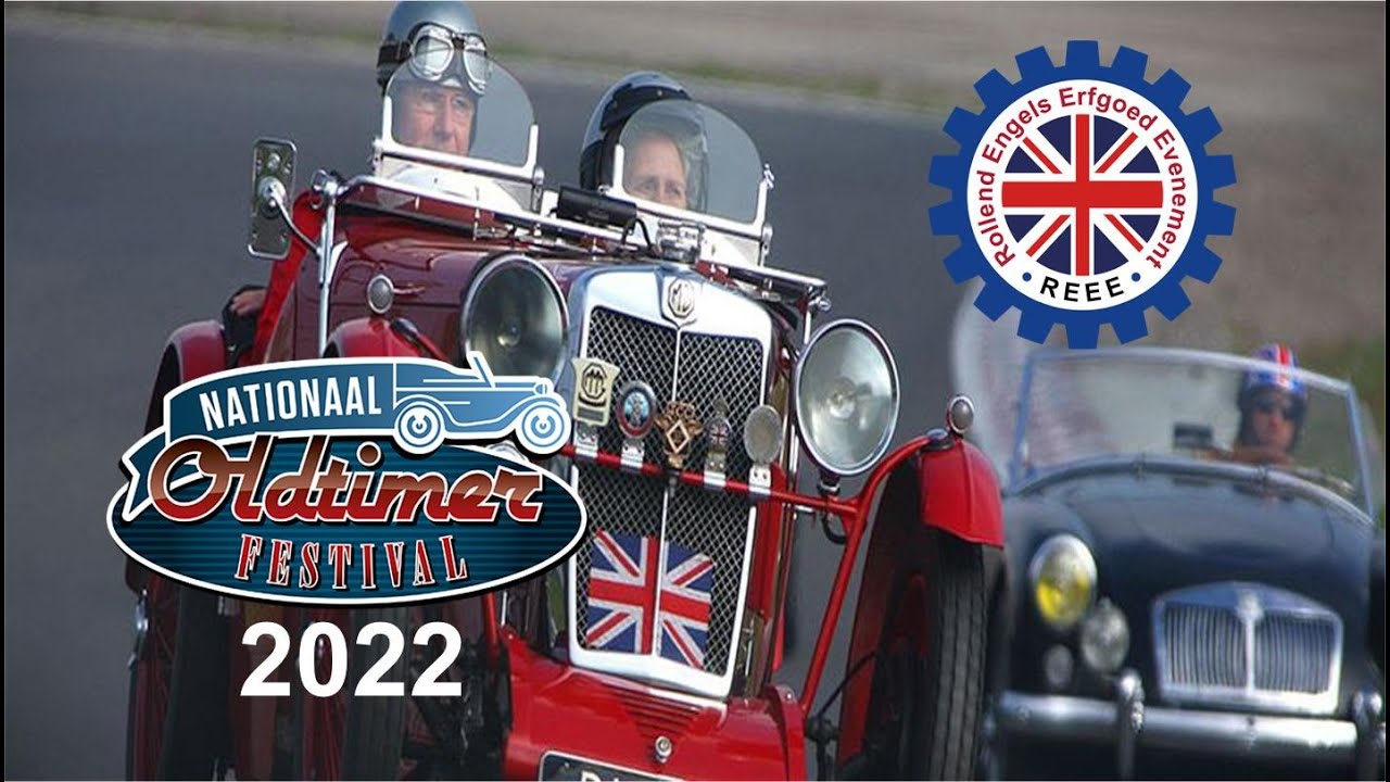 Nationaal Oldtimer Festival 2022 - Zandvoort - Reee-Tv - Rollend Engels  Erfgoed Evenement - Youtube